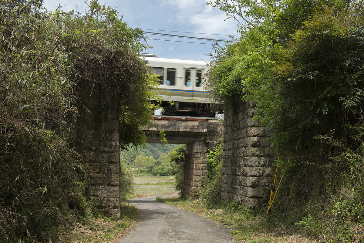 大仏線遺構観音寺橋台